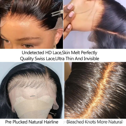Full Hd 360 Lace Frontal Wig Body Wave Raw Brazilian 100% Virgin Human Hair Extension Transparent Lace Front Wig For Black Women